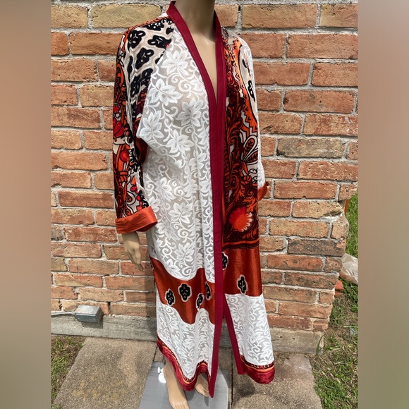 Upcycled Ladies Kimono 1 size - Picture 1 of 6